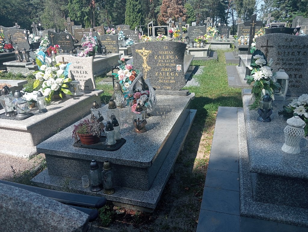 Grób Jerzy Zalega