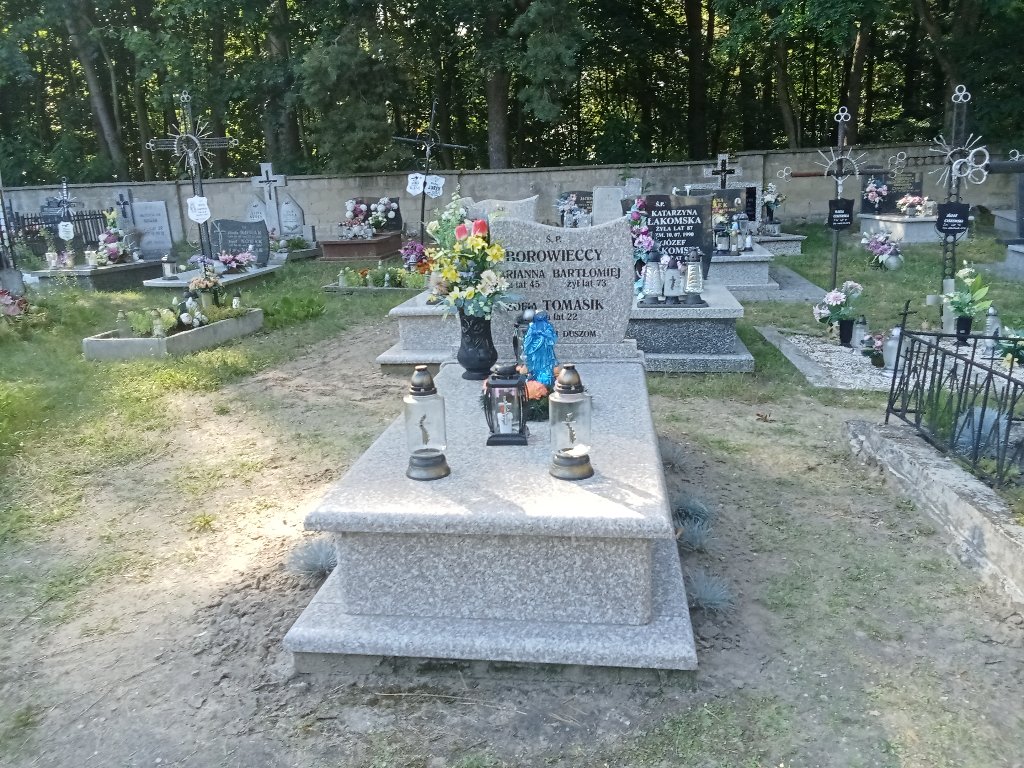 Grób Bartłomiej Borowiecki