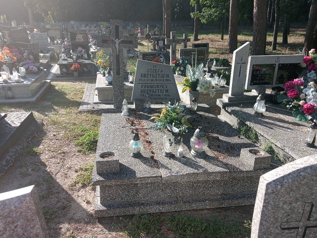 Grób Józefa Krzysztofik