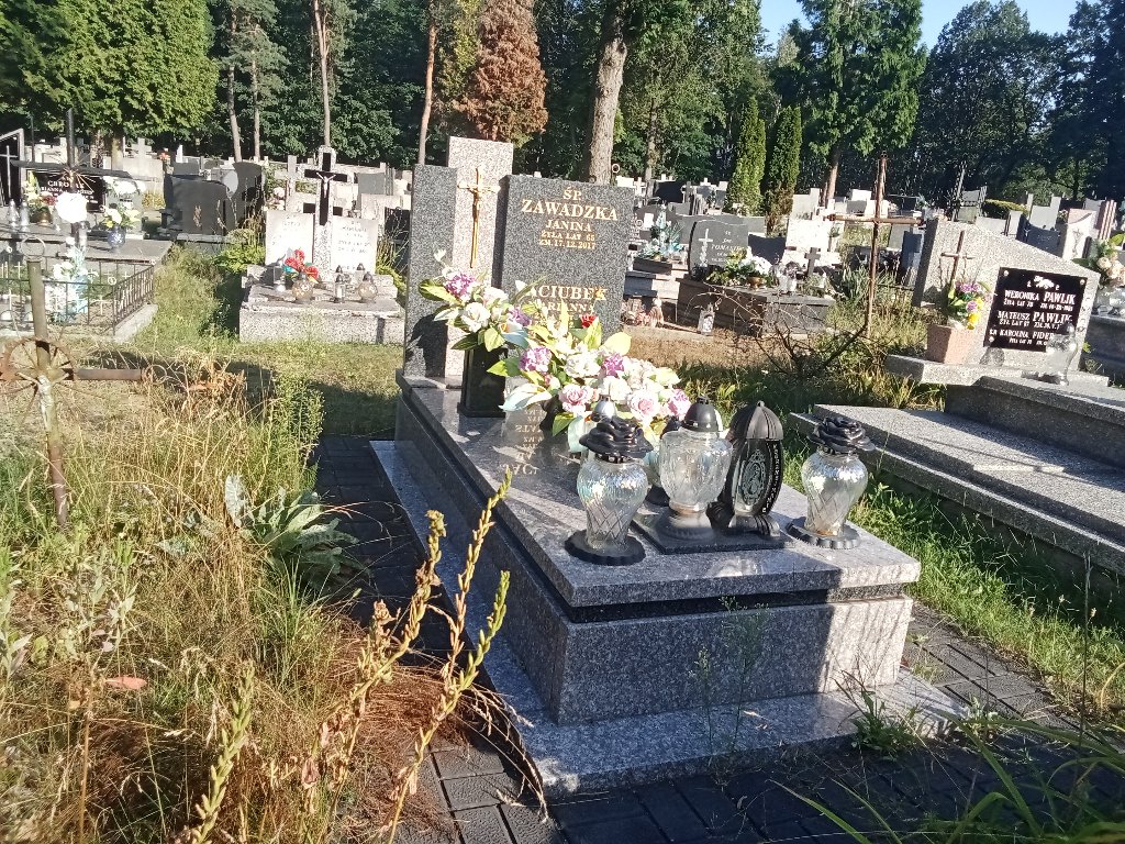 Grób Janina Zawadzka