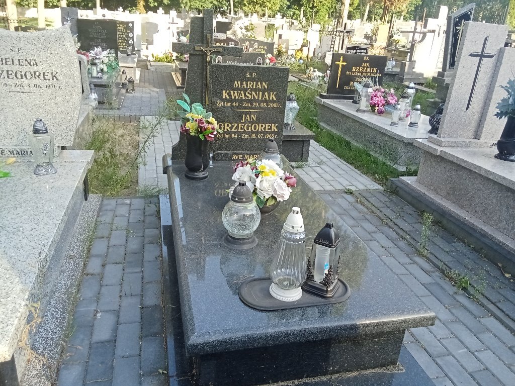 Grób Jan Grzegorek