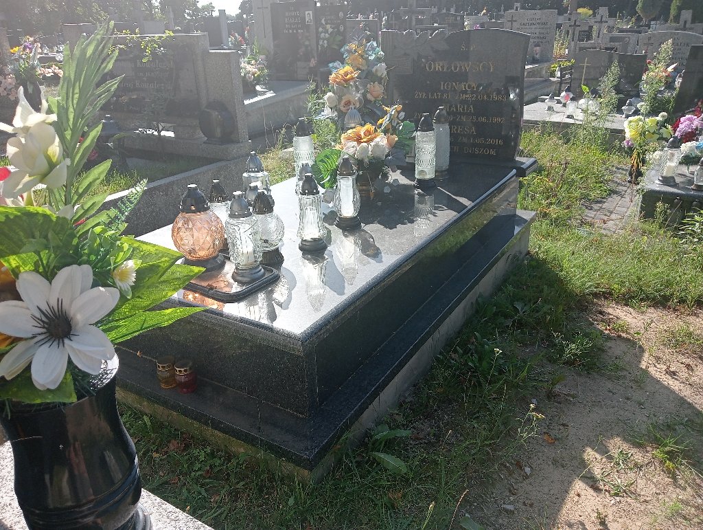 Grób Teresa Orłowska